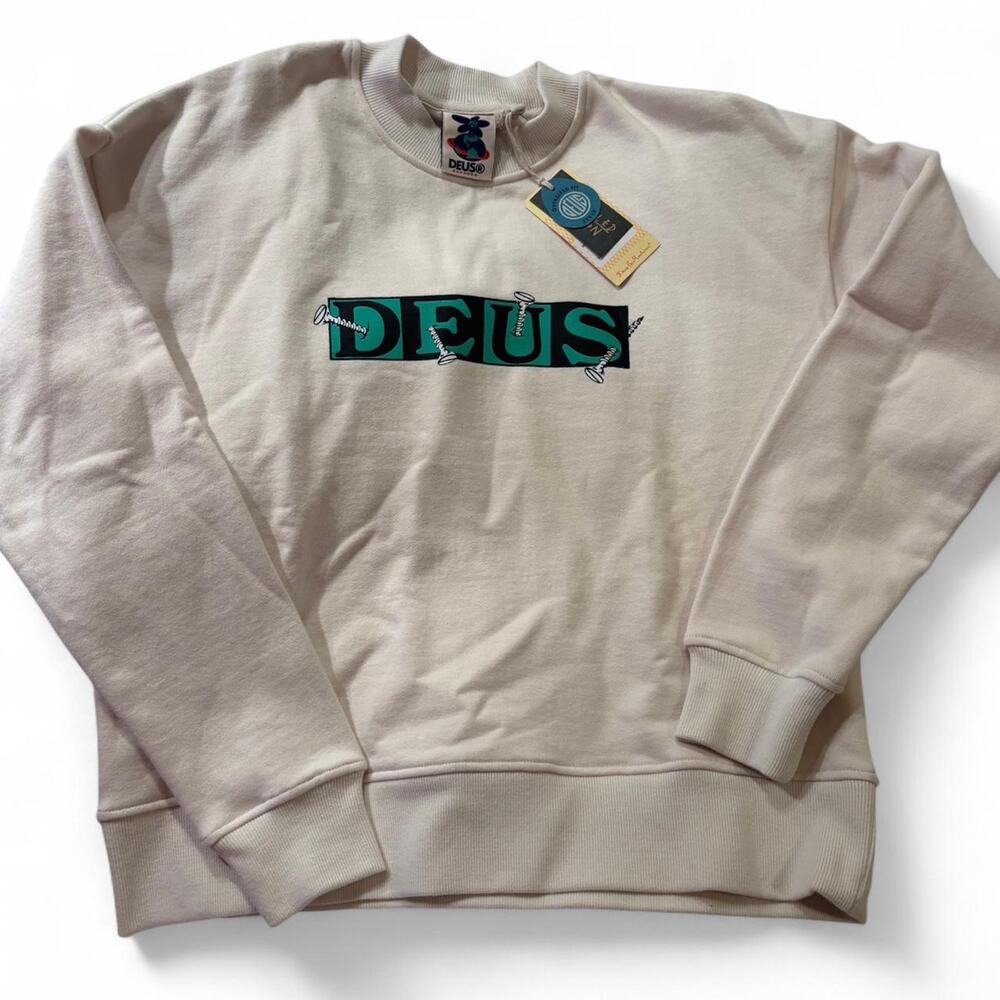 Deus records oversized fit graphic unisex